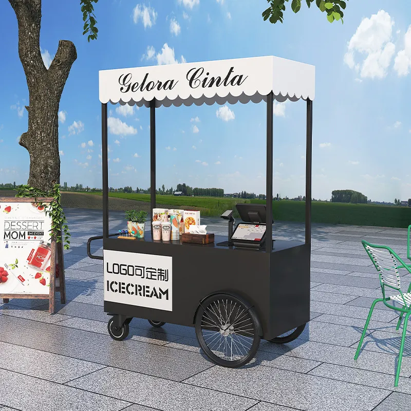 Coffee Tea Vendor - Мобильный киоск-фургон для уличной еды: жареные