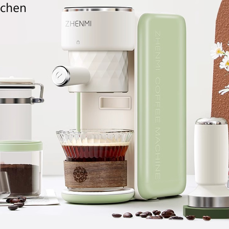 Coffee Tea Espresso Machines - HXL Маленькая портативная кофемашина Полуавтоматическая домашняя