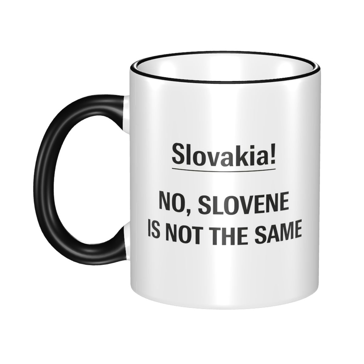 Coffee Tea Jokes - Забавная кружка с географическим шутливым мотивом: