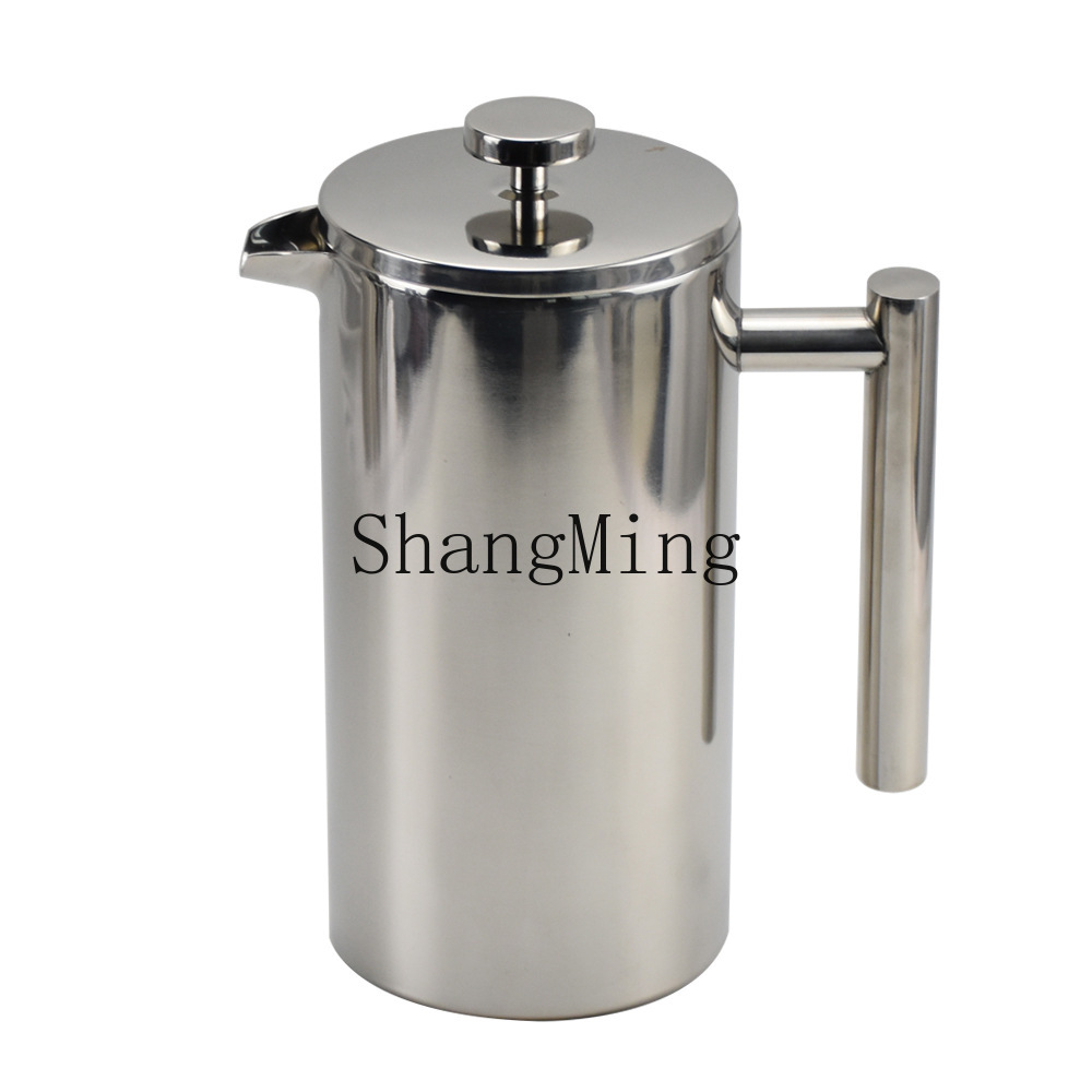 Coffee Tea Pot - Кофейник-френч-пресс из нержавеющей стали DSA, фильтр