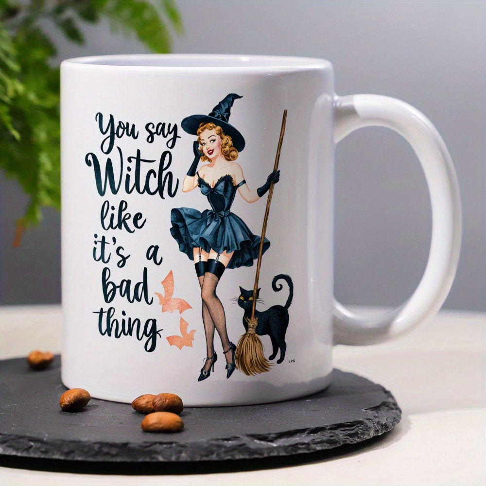 Coffee Tea Like - Керамическая кружка You Say Witch Like