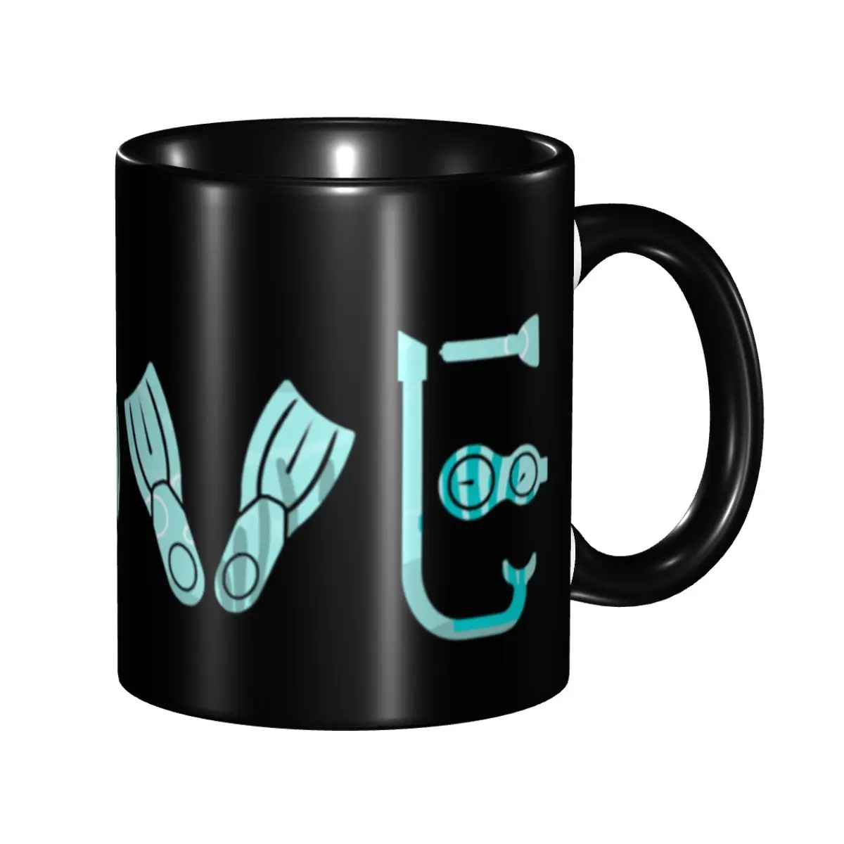 Coffee Tea Love - Кружка для кофе с дизайном для