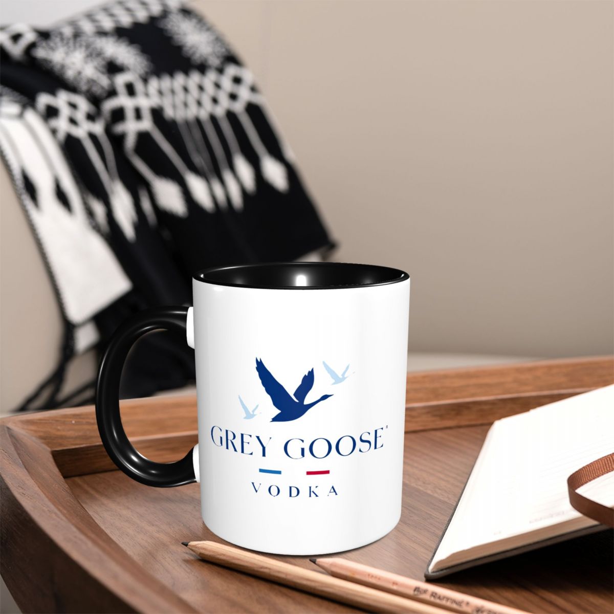 Coffee Tea Vodka - Кружка Grey Goose Vodka: Забавная керамическая