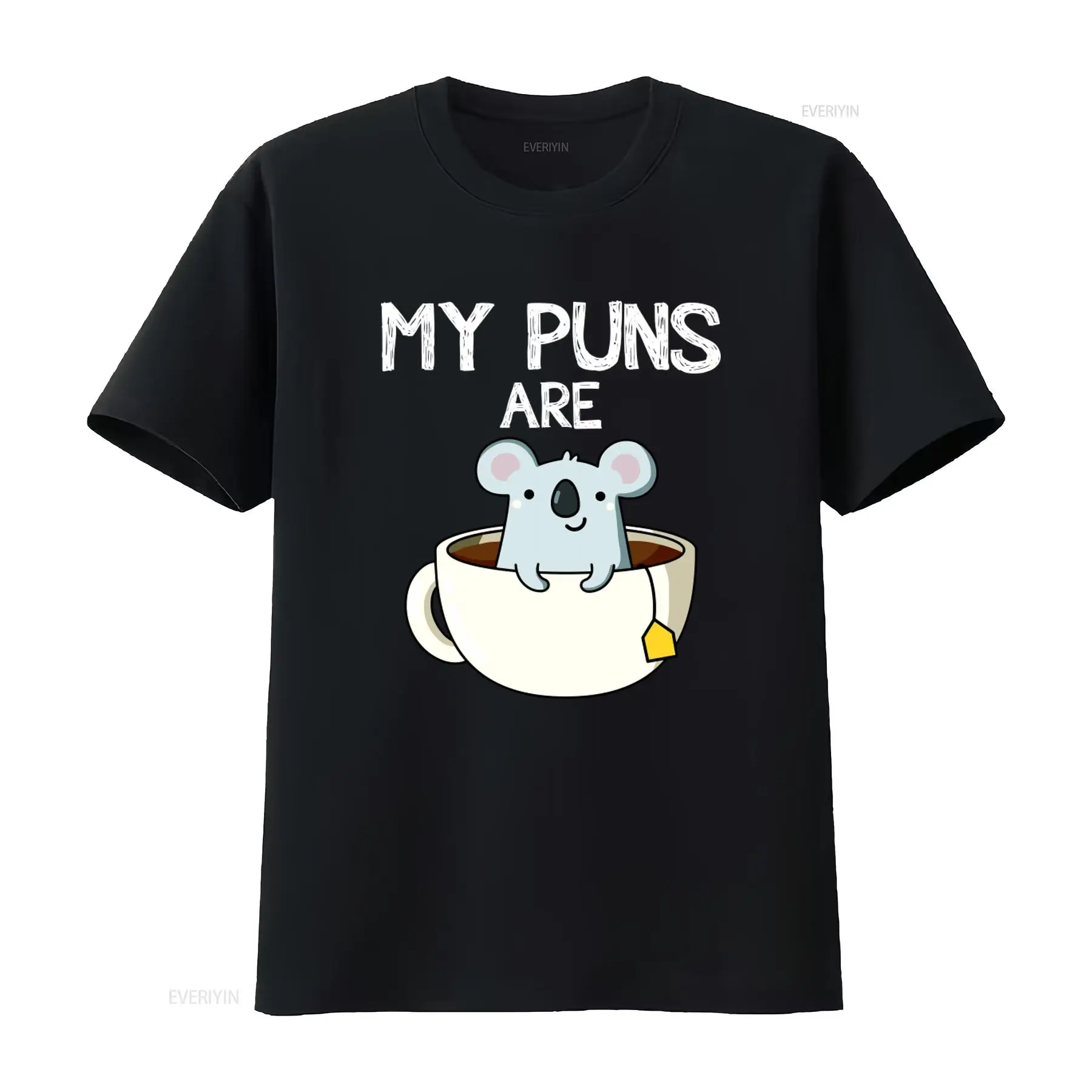 Coffee Tea Jokes - Забавная футболка с дизайном «Мои каламбуры