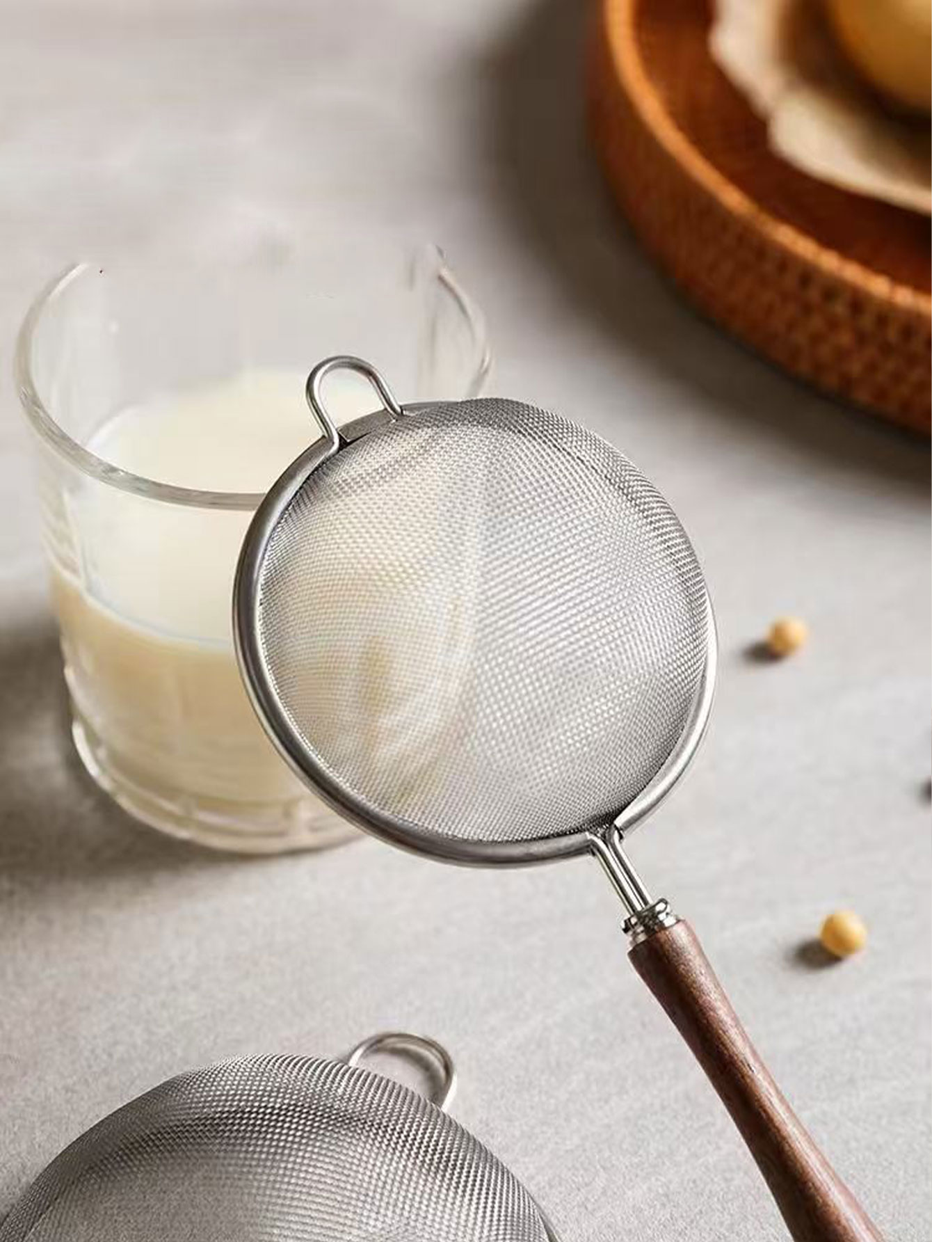 Ситечко для соевого молока из  – обзор и цена Tea Strainer Mesh