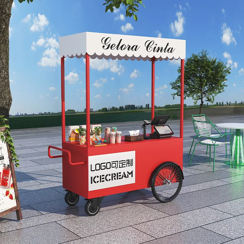Мобильный киоск-фургон для ули – обзор и цена Coffee Tea Vendor