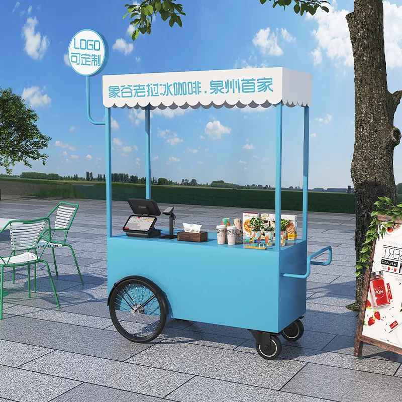 Мобильный киоск-фургон для ули – обзор и цена Coffee Tea Vendor