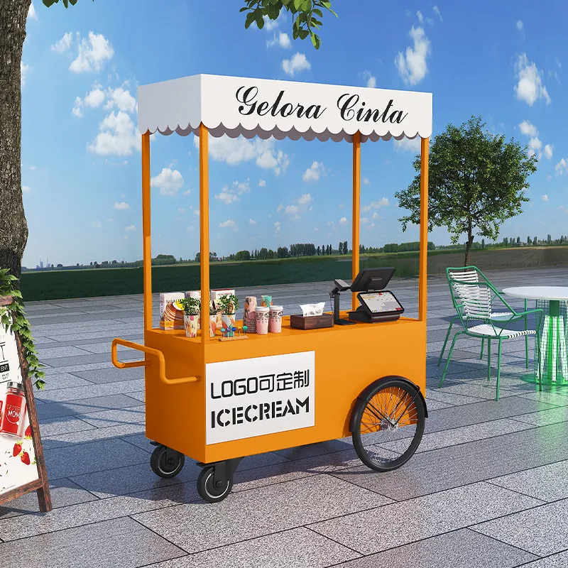 Мобильный киоск-фургон для ули – обзор и цена Coffee Tea Vendor