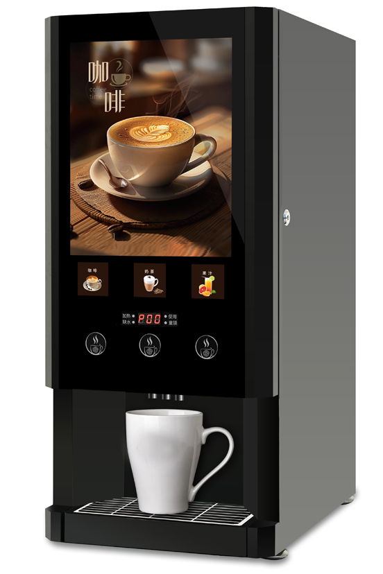 3 в 1, коммерческий автомат дл – обзор и цена Coffee Tea Vending Machine