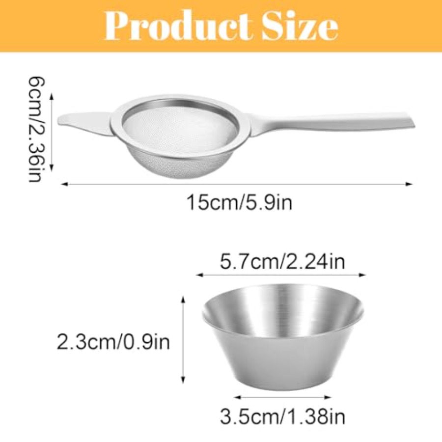 Сито-фильтр для чая матча 2,2  – обзор и цена Tea Strainer Mesh