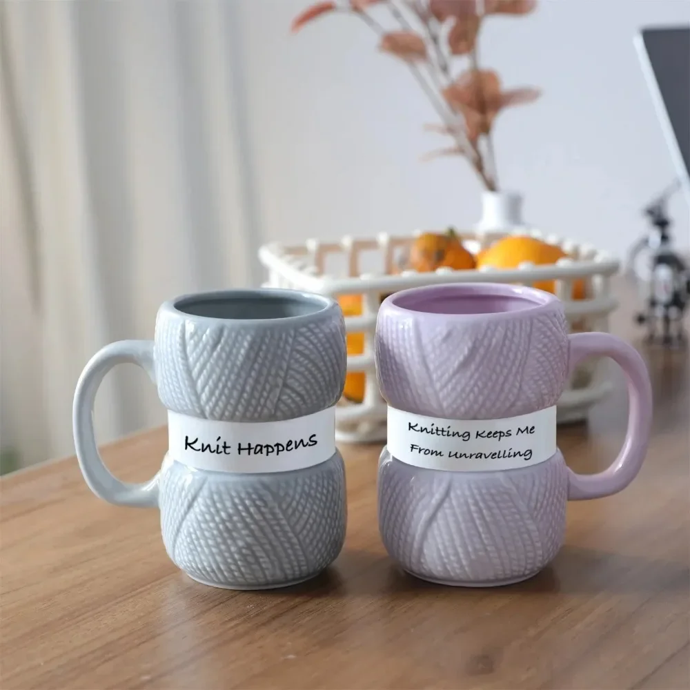 Керамическая кофейная кружка в – обзор и цена Coffee Tea Knits