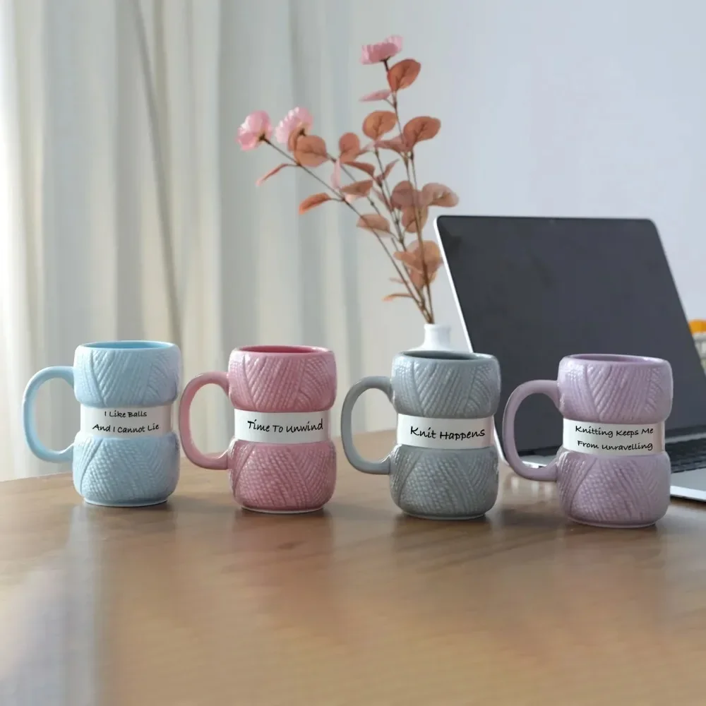 Керамическая кофейная кружка в – обзор и цена Coffee Tea Knits