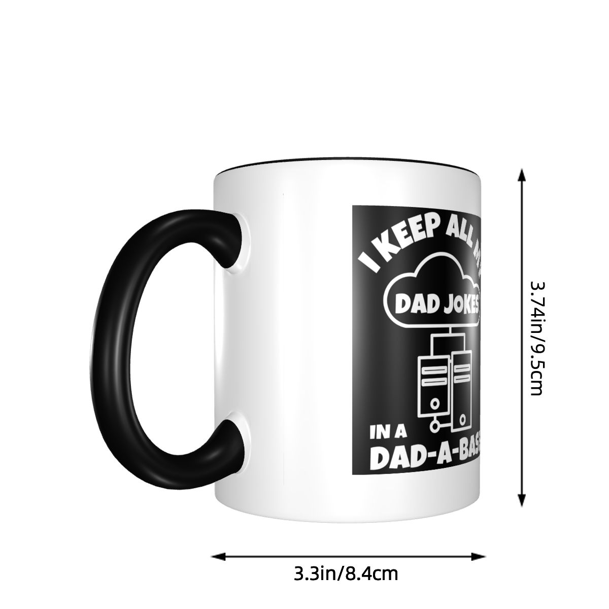 Кружка «Я храню все шутки папы – обзор и цена Coffee Tea Jokes