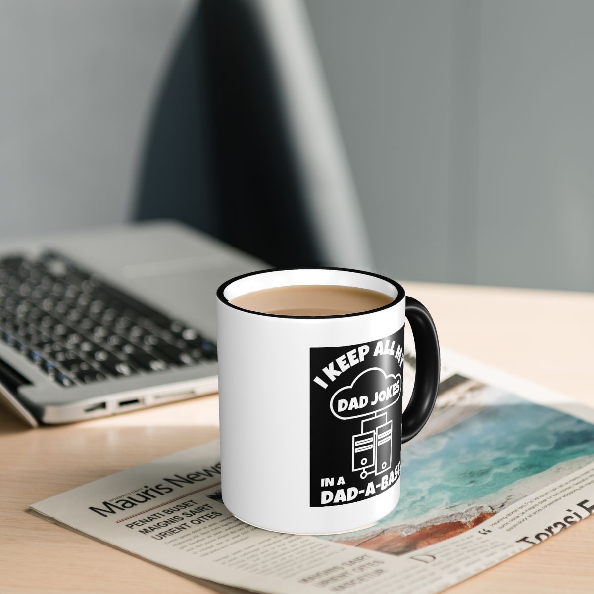Кружка «Я храню все шутки папы – обзор и цена Coffee Tea Jokes