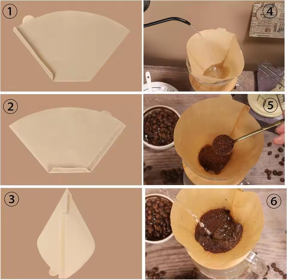 50 шт./компл. Кофейные фильтры – обзор и цена Coffee Tea Infusion