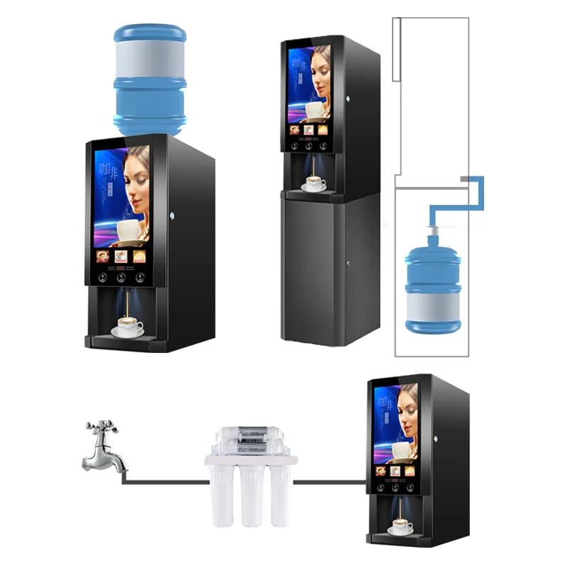 Автоматический торговый автома – обзор и цена Coffee Tea Vending Machine
