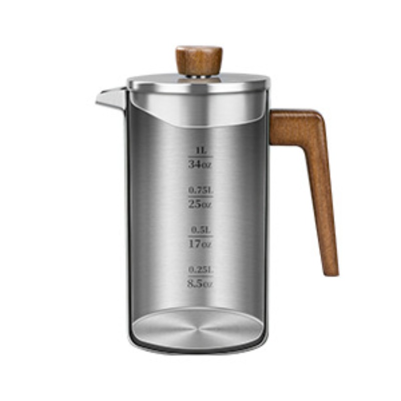 Кофейник-френч-пресс JUSTINLAU – обзор и цена Coffee Tea Pot