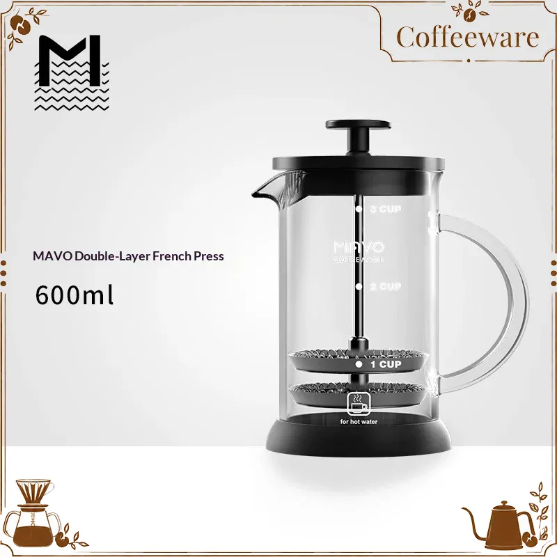Кофеварка-френч-пресс MAVO с д – обзор и цена Coffee Tea Pot