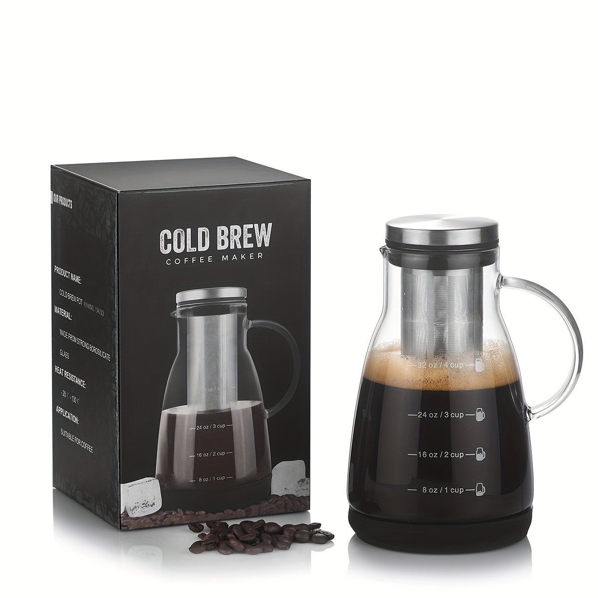 Кувшин для холодного кофе из с – обзор и цена Coffee Tea Brew
